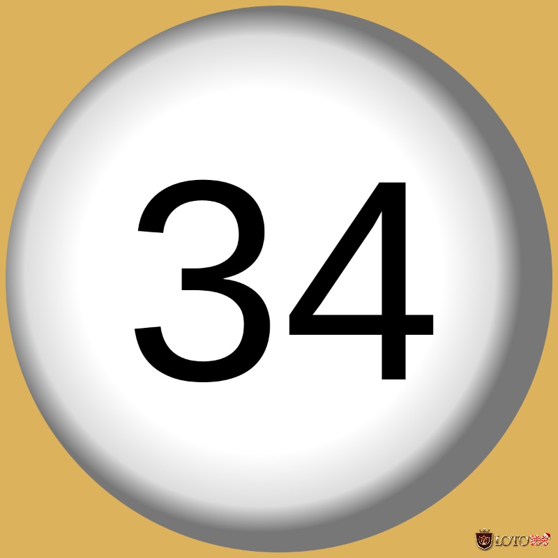 Con số 34 tượng trưng cho sự kiên định, sức mạnh
