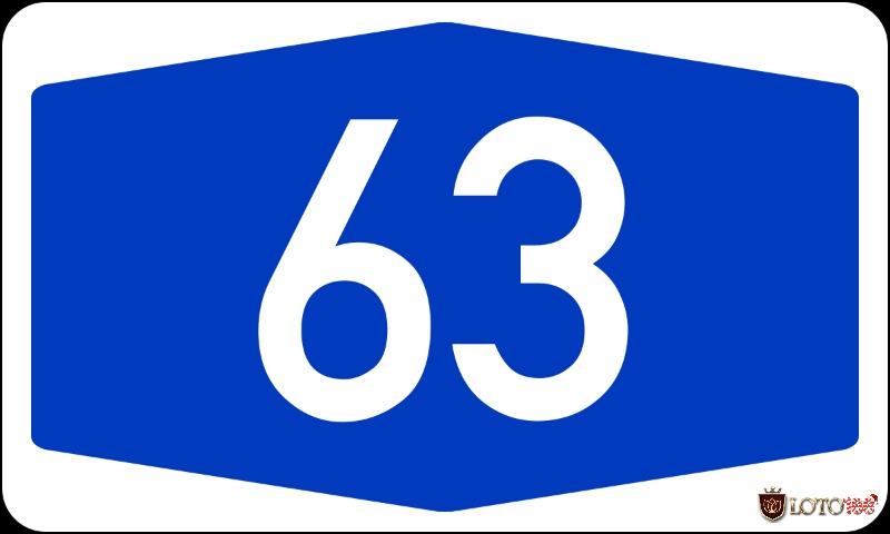 Số 63 đại diện cho sự phát tài và may mắn
