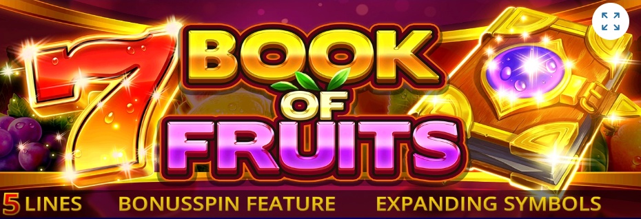 Book of Fruits: Game slot trái cây cổ điển trên 5 cuộn