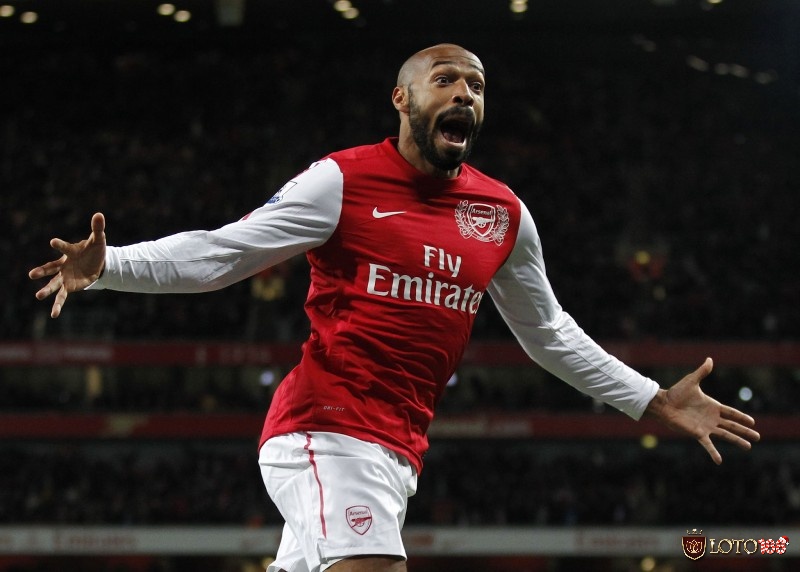 Thierry Henry đã đóng góp 228 bàn thắng cho Arsenal trong suốt 9 năm gắn bó
