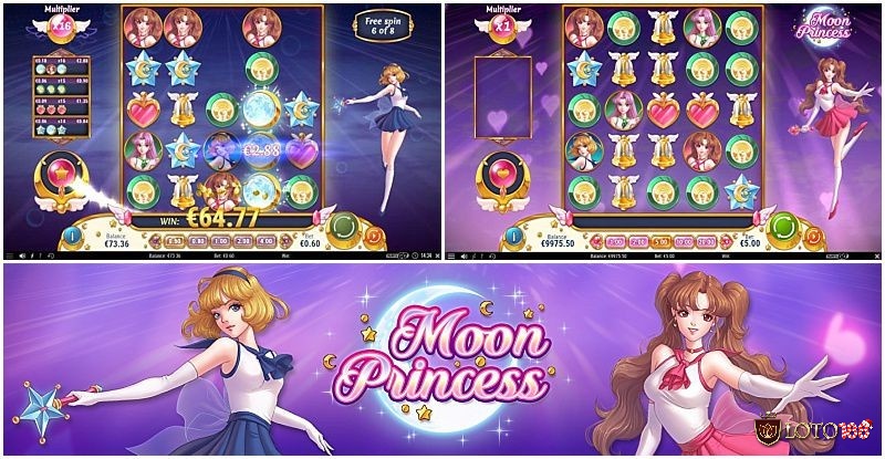 Thiết kế của trò chơi slot này lấy chủ đề công chúa 