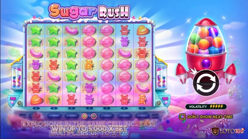 Cách chơi game slot chủ đề kẹo này rất đơn giản