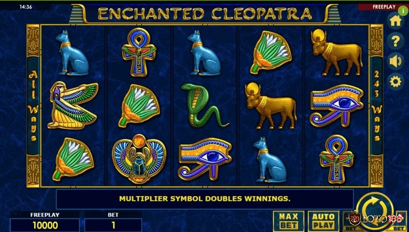 Enchanted Cleopatra sở hữu phần âm thanh và đồ họa tuyệt vời