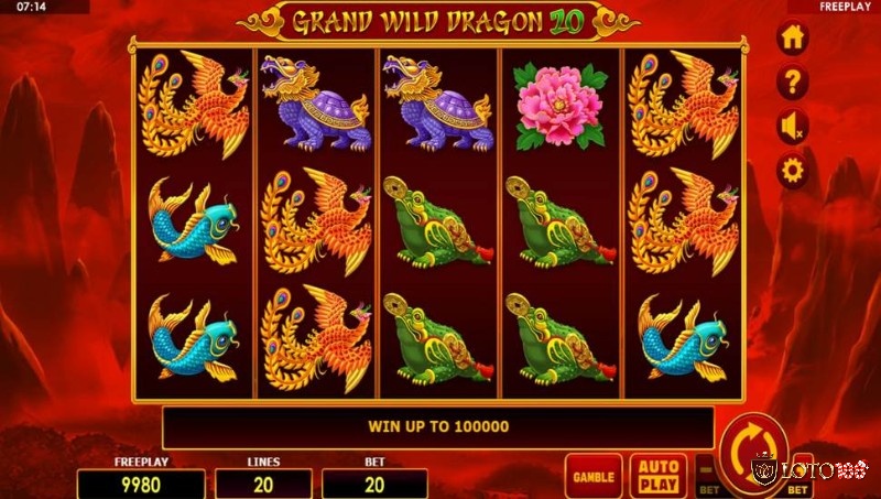 Các biểu tượng trong slot game mang biểu tượng phương Đông