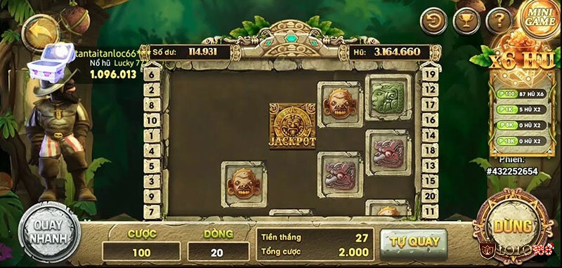 Nổ Hũ Rừng Rậm là một trong những tựa game slot trực tuyến phổ biến và hấp dẫn