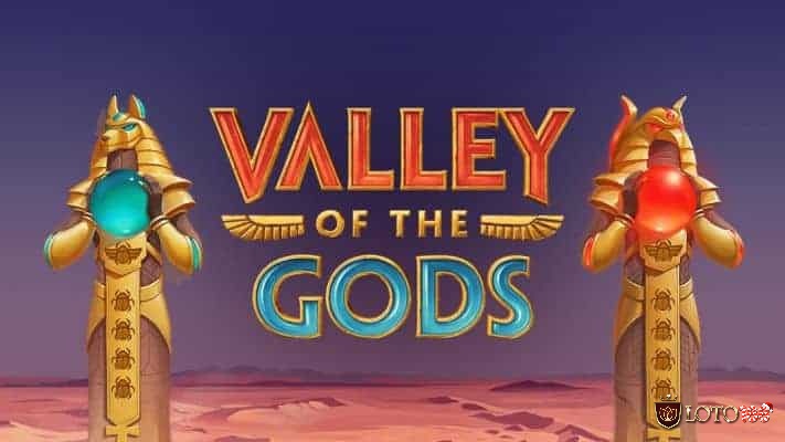 Valley of the Gods là Slots game mang đậm chủ đề Ai Cập