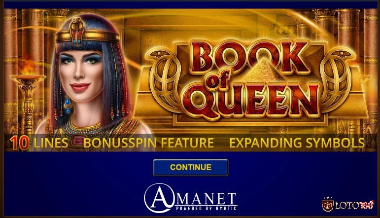 Book of Queen đưa người chơi vào thế giới Ai Cập cổ đại