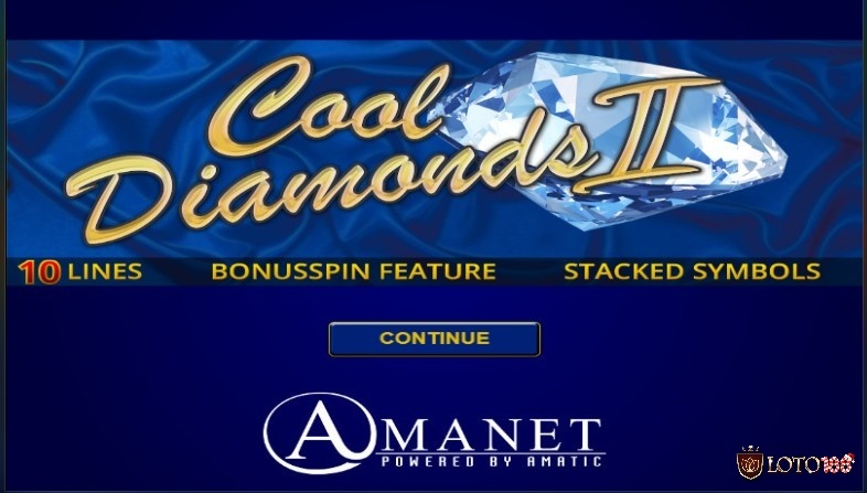 Cool Diamonds II slot: Thế giới của kim cương, đá quý