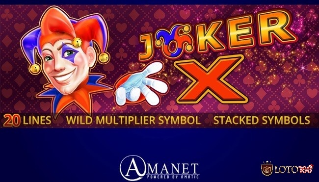 Joker X: Slot game trái cây đơn giản, cổ điển của Amatic