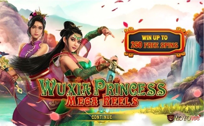 Wuxia Princess Mega Reels: Slot công chúa chiến binh