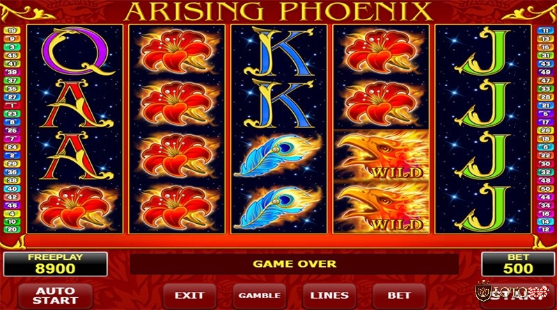 Vòng quay miễn phí trong slot game Arising Phoenixv có thể mang lại cho bạn nhiều phần quà hấp dẫn
