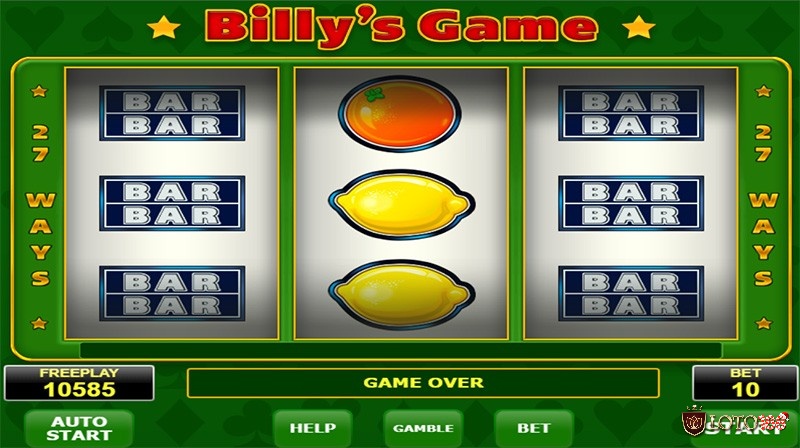 Tỷ lệ RTP của Billy's Game khá hấp dẫn