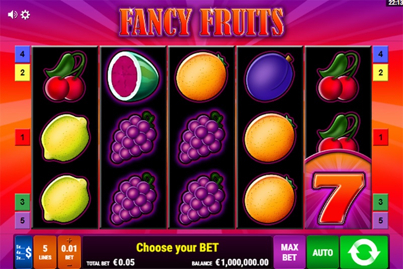 Fancy Fruits - Trải nghiệm Slot game chủ đề trái cây hấp dẫn