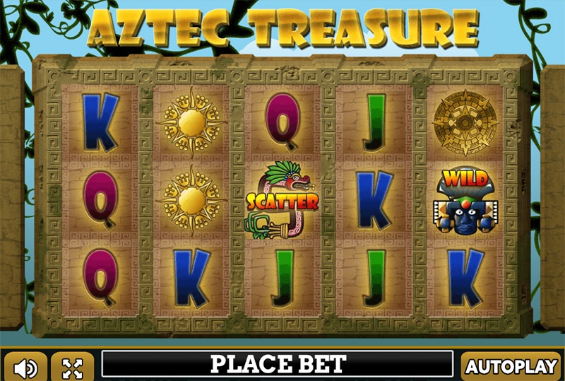Treasures of Aztec - Slot game khám phá kho báu Aztec bí ẩn