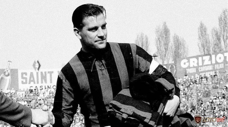 Tiền đạo hay nhất của AC Milan: Cầu thủ Gunnar Nordahl