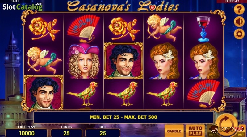 Casanova's Ladies mang đến cho người chơi một cốt truyện đầy lôi cuốn và hấp dẫn